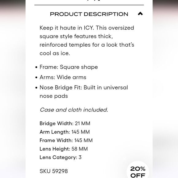 Quay Australia Icy Oversized Sunglasses- Green Frame/Brown Lens - Picture 3 of 8